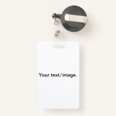 hallo mijn naam is Cutie - Badge (Achterkant met intrekbare)