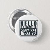 hallo mijn naam is de Joker Ronde Button 5,7 Cm (Voorkant /achterkant)