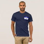 hallo mijn naam is Earl (blauw) T-shirt (Voorkant volledig)