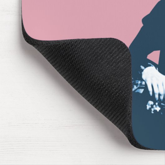 hallo mijn naam is Emily Dickinson Mousepad Muismat (Hoek)