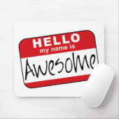 hallo, mijn naam is Geweldige Muismat (Met muis)