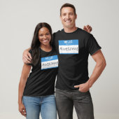 HALLO Mijn naam is Geweldige T-shirt (Unisex)