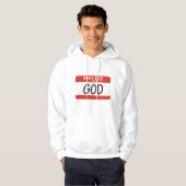 hallo mijn naam is God Hoodie (Voorkant volledig)