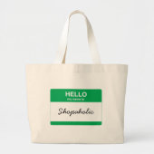 hallo, mijn naam is Grote Canvas tas (Voorkant)