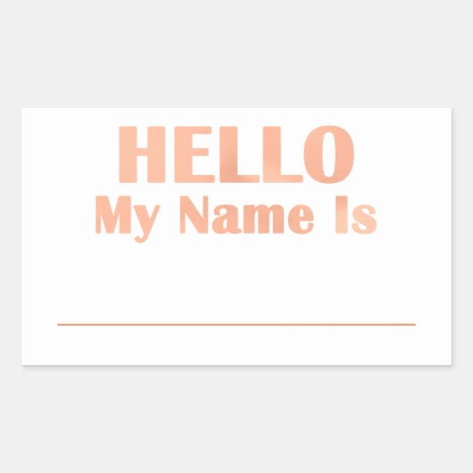 hallo mijn naam is het Label reüpert de Klasse Mee (Voorkant)