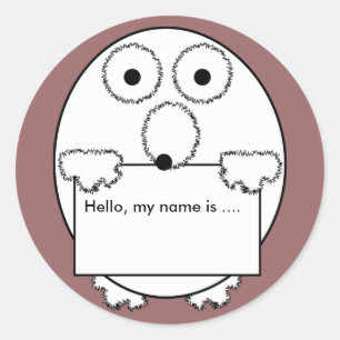 hallo mijn naam is ijsbreker Sticker