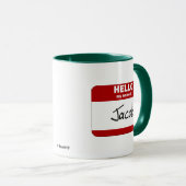 hallo mijn naam is Jacob (rood) Mok (Voorkant rechts)