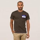 hallo mijn naam is Jared (blauw) T-shirt (Voorkant volledig)