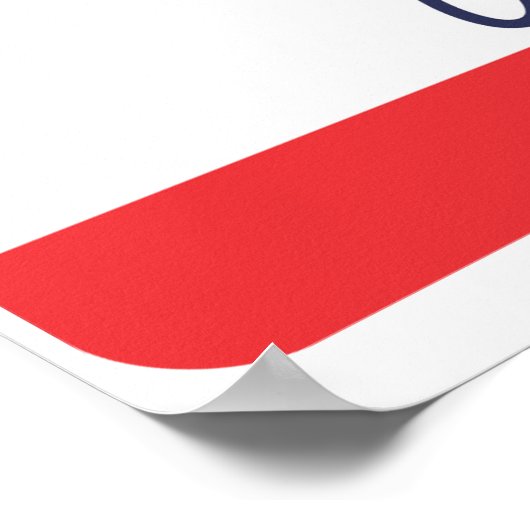 hallo mijn naam is Kind van de One True King Poster (Hoek)