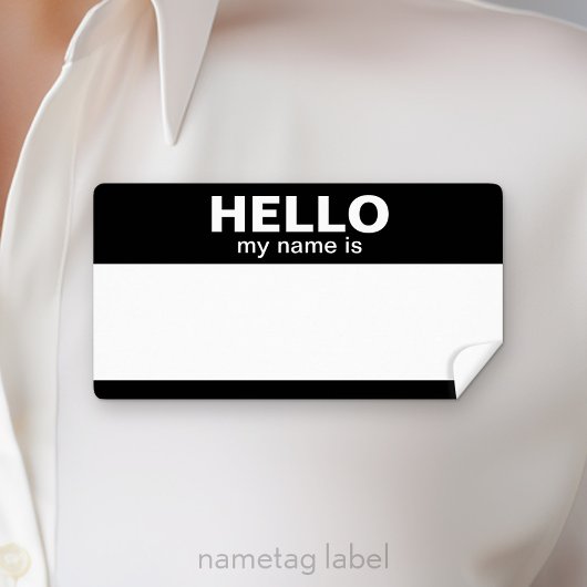 hallo mijn naam is — klassieke labels