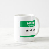 hallo, mijn naam is koffiemok (Voorkant rechts)