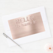 hallo mijn naam is Label Revakbonden klasse vergad (Envelop)