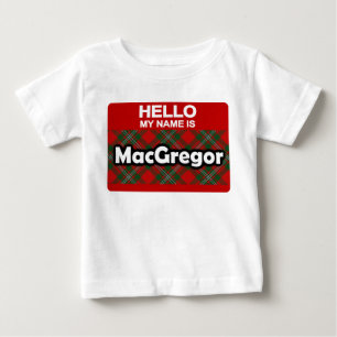 hallo mijn naam is MacGregor Scottish Clan Tartan