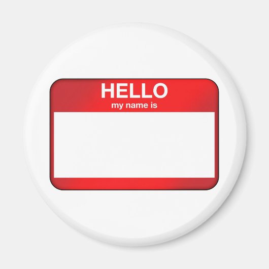 hallo mijn naam is... magneet (Voorkant)