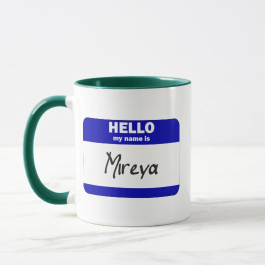 hallo mijn naam is Mireya (blauw) Mok (Links)