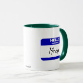 hallo mijn naam is Mireya (blauw) Mok (Voorkant rechts)