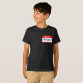 hallo mijn naam is moeilijk t-shirt (Voorkant volledig)