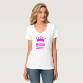 hallo mijn naam is Mykoningin T-shirt (Voorkant volledig)