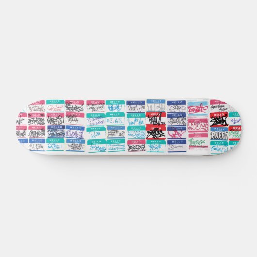 hallo mijn naam is OsoFly Persoonlijk Skateboard (Horizontaal)