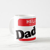 hallo mijn naam is papa koffiemok (Voorkant links)