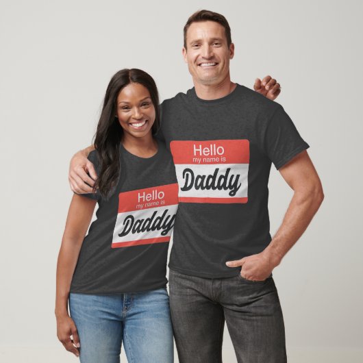 hallo mijn naam is papa Name ag Funny Gay T-shirt (Unisex)
