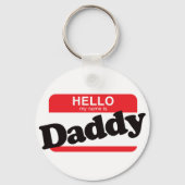 hallo mijn naam is papa sleutelhanger (Voorkant)