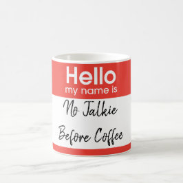 hallo mijn naam is: Personaliseer Koffiemok