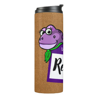 Hallo. Mijn naam is Ree Zist Thermische Tumbler Thermosbeker