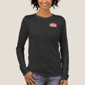 Hallo. Mijn naam is Ree Zist Tri-Blend Shirt (Voorkant)