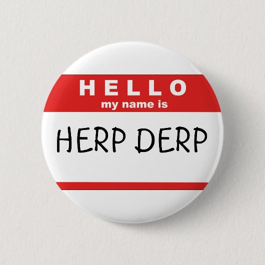 hallo mijn naam is ronde button 5,7 cm (Voorkant)