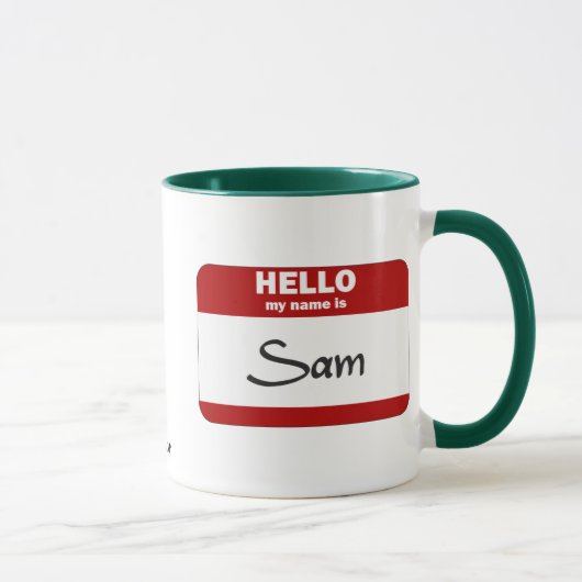hallo mijn naam is Sam (rood) Mok (Rechts)