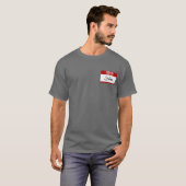 hallo mijn naam is Silas (rood) T-shirt (Voorkant volledig)