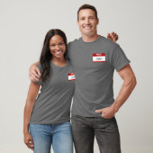 hallo mijn naam is Silas (rood) T-shirt (Unisex)