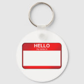 hallo mijn naam is... sleutelhanger (Voorkant)