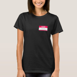 hallo "Mijn naam is..." Spraakpathologie T-shirt