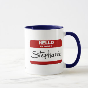 hallo mijn naam is Stephanie (rood) Mok