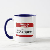 hallo mijn naam is Stephanie (rood) Mok (Links)