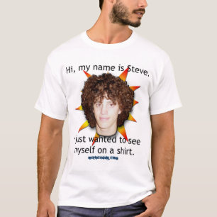Hallo, mijn naam is Steve. T-shirt