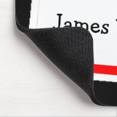 Hallo Mijn naam is Sticker Muismat (Hoek)