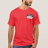 hallo mijn naam is t-shirt (Voorkant)