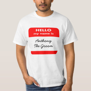 HALLO MIJN NAAM IS T SHIRT, VOEG ONZE GRAPPIGE TEK T-SHIRT