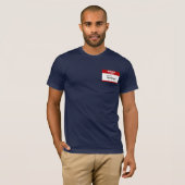 hallo mijn naam is Tanner (rood) T-shirt (Voorkant volledig)