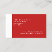 hallo mijn naam is visitekaartje (Achterkant)