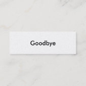 hallo, mijn naam is visitekaartje (Achterkant)