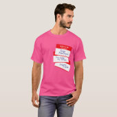 hallo mijn naam is vrienden t-shirt (Voorkant volledig)