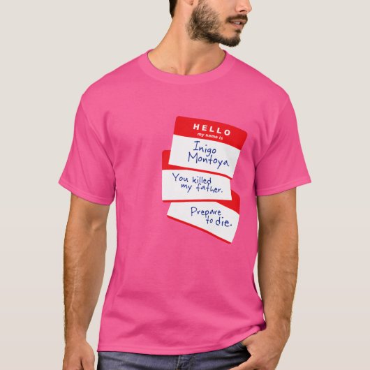 hallo mijn naam is vrienden t-shirt (Voorkant)