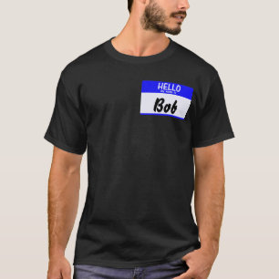 hallo mijn naam is _____ zwart T-shirt