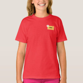 Hallo Mijn naam TAG Team Building Activity kostuum T-shirt