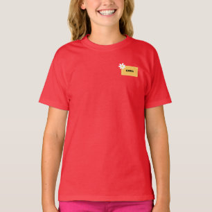 Hallo mijn naam TAG Team Building Activity kostuum T-shirt