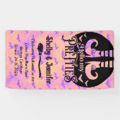 Hallo Mijn Pretties Halloween Cruise Door Spandoek (Horizontaal)